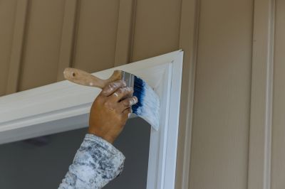Painting Exterior Door
